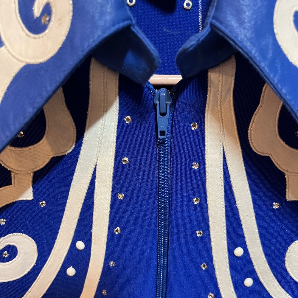 Women’s 1849 Authentic Ranchwear Rhinestone Western Show Jacket Medium RARE - Picture 11 of 12